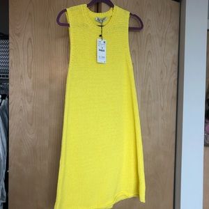 NWT Zara Mini Sweater Knit Dress